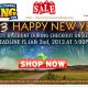 Email Blast for SCK New Year Of 2013
