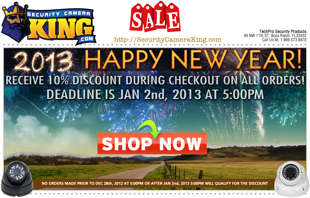 Email Blast for SCK New Year Of 2013
