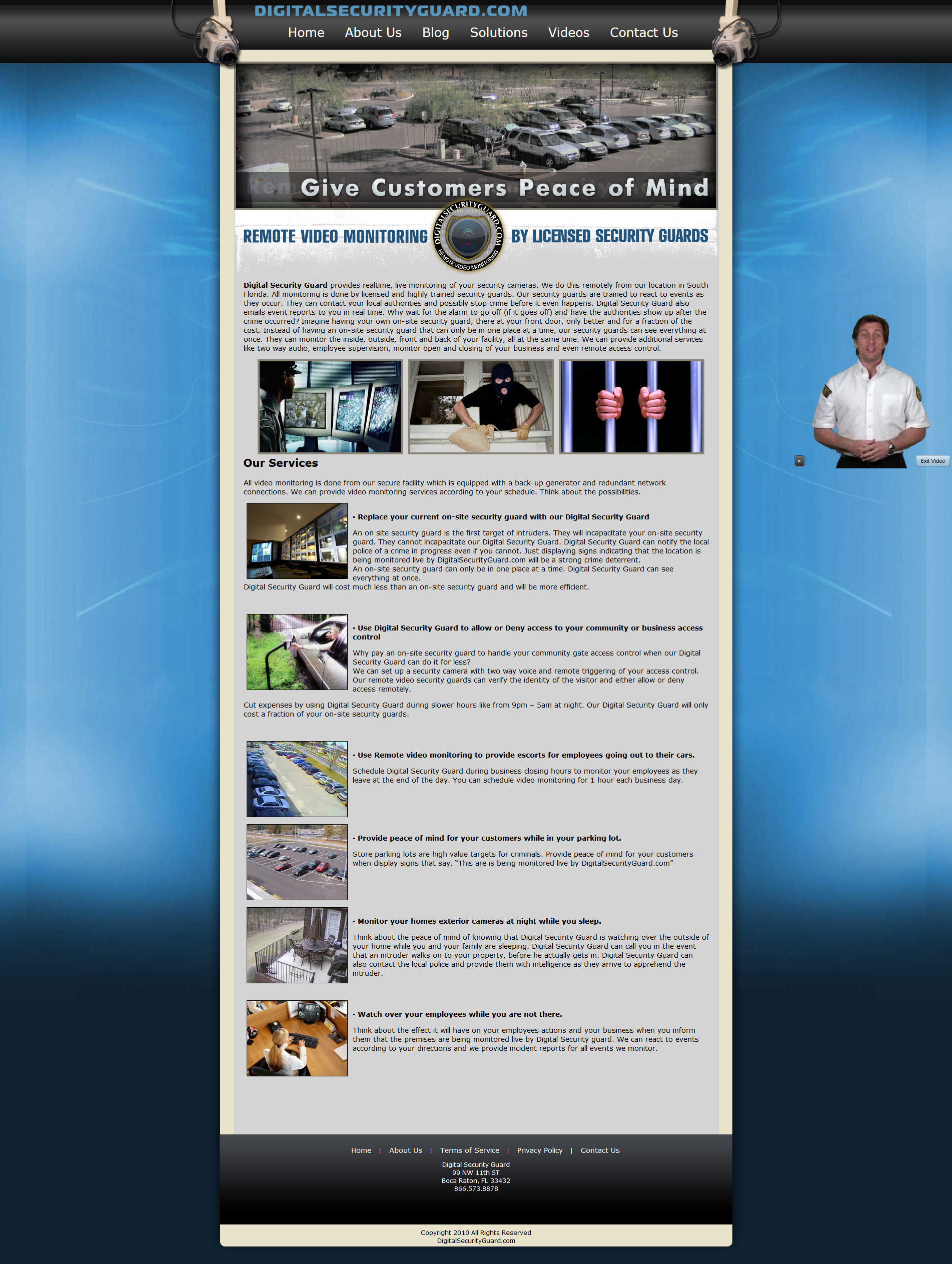 Digital Security Guard Website Created by Dro Simoes at digitalsecurityguard.com